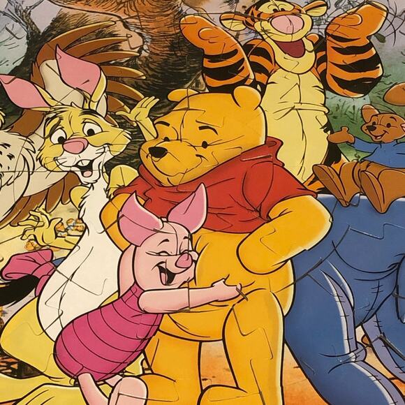 Disney Winnie the Pooh Gund Plush and Puzzle Bundle - Picture 6 of 14